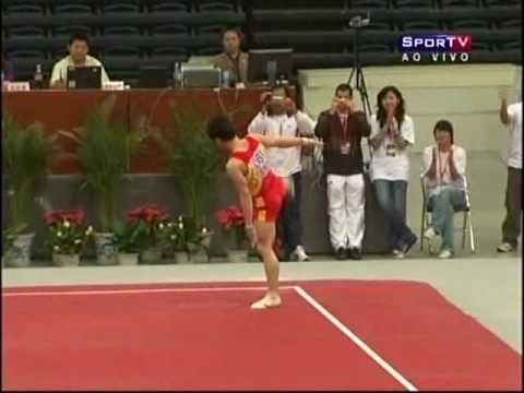 2008 Tianjin World Cup - Zou Kai FX (4th 15.425)
