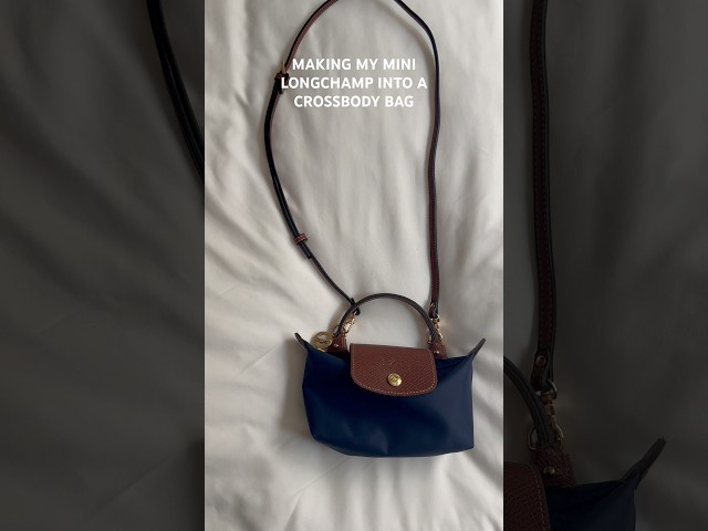 Vídeo relacionado con Correa para Longchamp Mini, Strap for Longchamp Bolso Mujer, para Longchamp Le Pliage, Cadena para Bolso, Cadenas para Bolsos (Anchura de la Bandolera 1,2 cm)