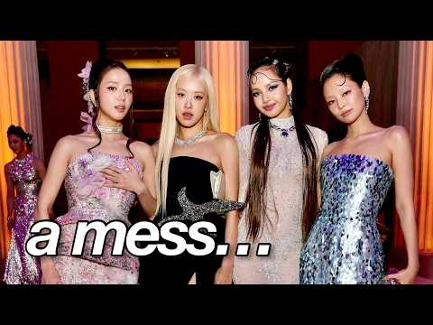 blackpink at the met gala was messy