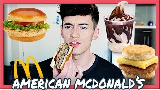 British Guy Trying American Mcdonald's