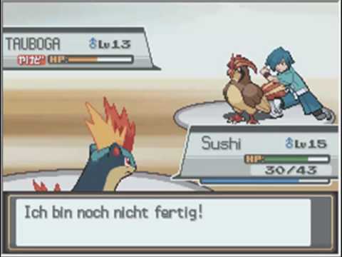 Pokemon Soul Silver Walkthrough Part 6 - Kampf gegen Arenaleiter Falk