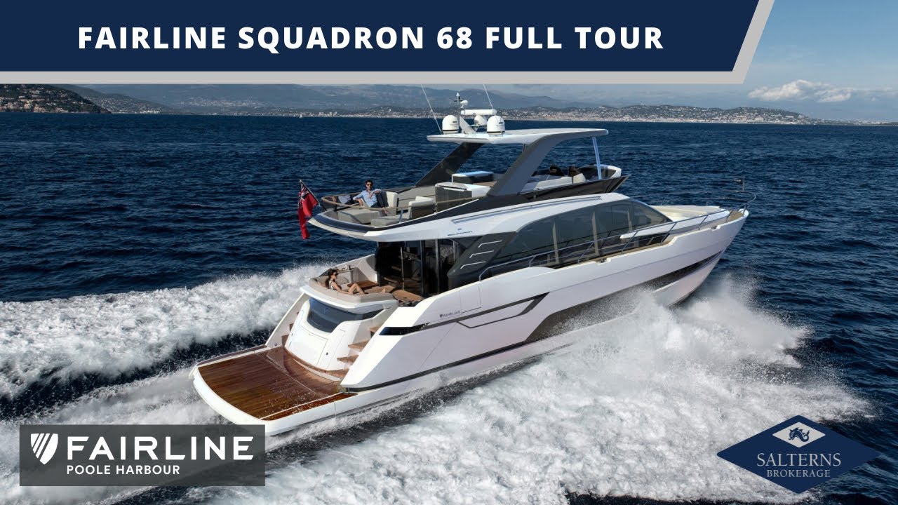 Fairline Squadron 68 - Full Tour
