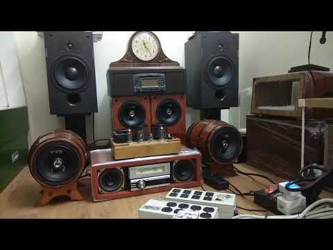 Amly đèn bốn bóng DIY tuyệt phẩm đánh loa bas 20 vẫn êm