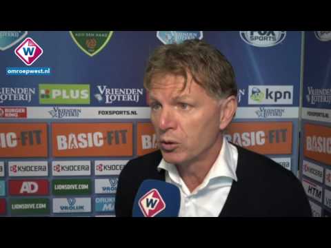 Reactie Fons Groenendijk na de winst op Excelsior en het behalen van de elfde plek