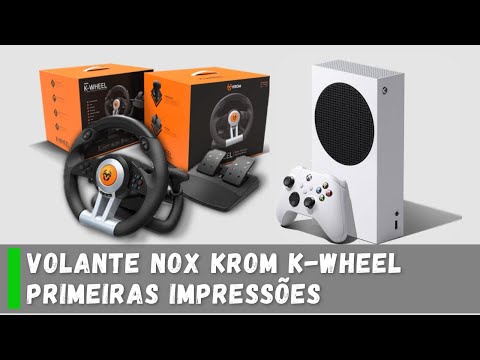Kabum NOX Krom K-Wheel Gamer Steering Wheel (First Impressions Xbox Series) #Forza5 #gtav #xbox #f1
