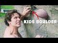 Pro climber gets destroyed in a children’s playground