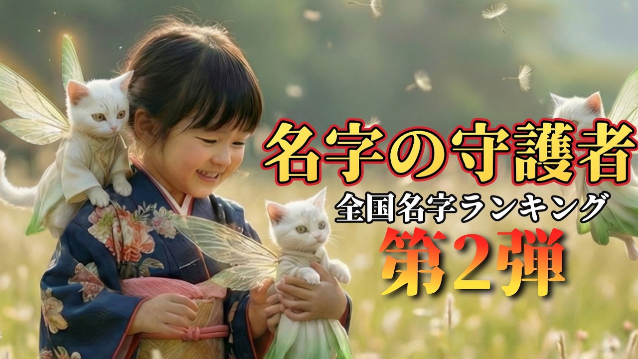 【大迫力】名字の守護者2026｜全国名字ランキング 第2弾