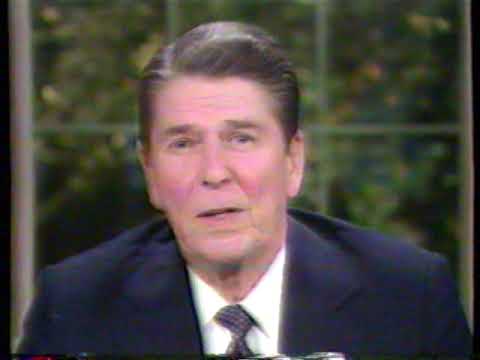 10/27/1983 President Reagan's national address on Grenada and Lebanon CNN Coverage with Bernard Shaw