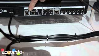 Video thumbnail for NAMM 2014 - Behringer X18 digital mixer by accordoTV