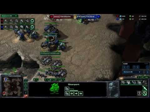 SeKo Starcraft - Mouz HeroMarine vs FXO Strelok - Game 3 - Banshee FTW - Pro SC2 HOTS Replays