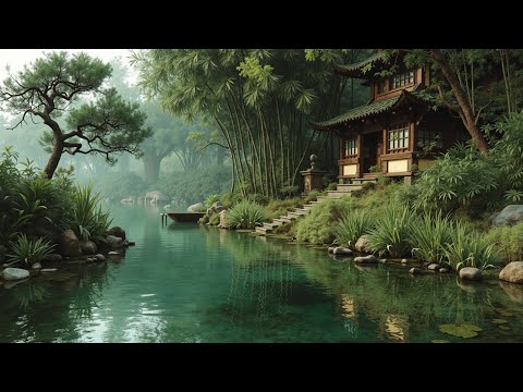Zen Chinese Music ~ Bamboo Flute & Erhu ~ Relaxing Meditation for Stress Relief