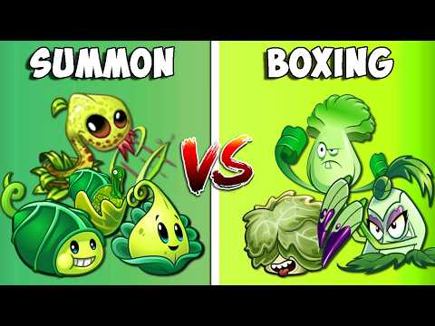 Team 3 BOXING vs ZOMBOID Plant - Who Will Win? - Pvz 2 Team Plant vs Team Plant