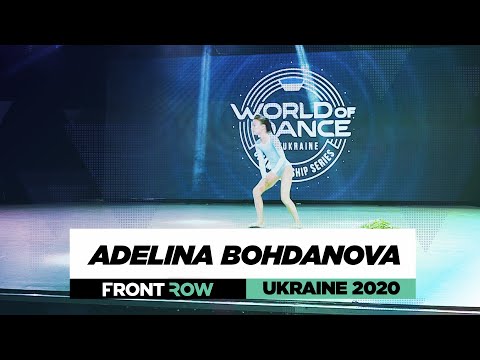 Adelina Bohdanova | Front Row | Junior | World of Dance Ukraine 2020 | #WODUA20