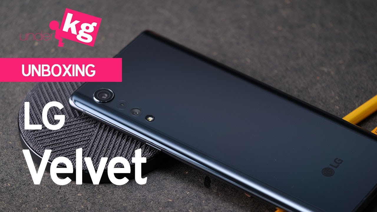 LG Velvet Unboxing [4K]