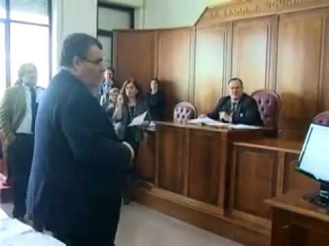 ONDA TG 12.11.2012 - UDIENZA GIUDICE DEL LAVORO TRIBUNALE