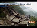 Himachal Pradesh: NH 21 blocked after landslide in Pandoh area of Mandi district