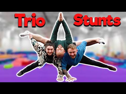 Gymnastics Challenge with my Brother & Boyfriend!