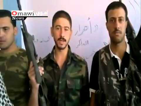 تأمين انشقاق 11 عسكري من مطار الطبقة العسكري وانضمامهم إلى كتيبة الأقصى في الرقة