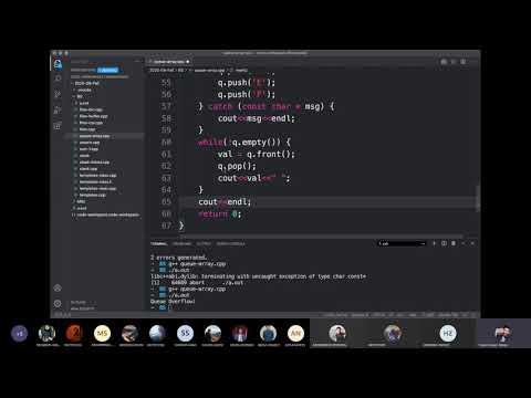 Queue Adt 08 Array Based Using Circular Array Implementation 4