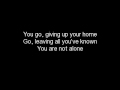Linkin Park Not Alone lyrics 