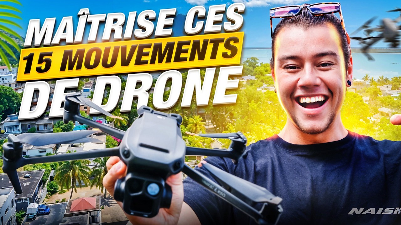 15 Mouvements de DRONE pour Passer de DEBUTANT à PRO !