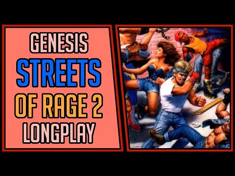 Streets of Rage 2 (Co-op) - Genesis | Longplay | Walkthrough #23 [4Kp60]