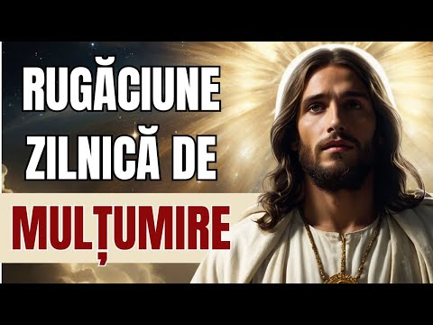 Rugăciune Zilnică de Mulţumire lui Dumnezeu 🙏 Mulţumesc că NU mă părăsești niciodată