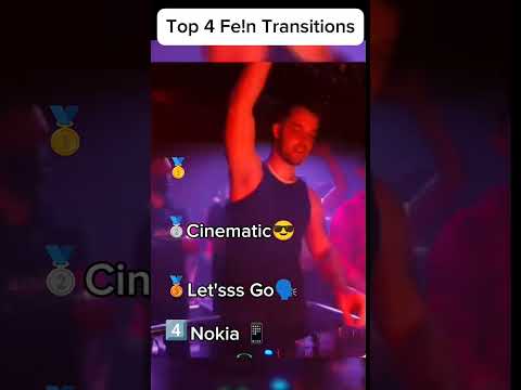 Top 4 Fe!n Transitions (Which On Is The Best)👇 #fein #travisscott #viralshorts