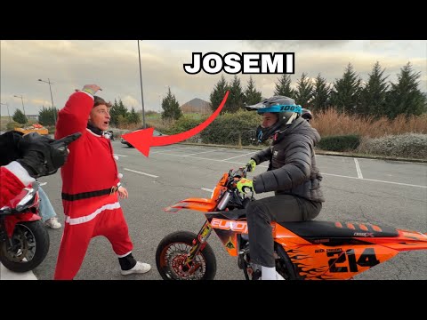 I Surprise Josemi and He Reacts to My Supermotard 🔥