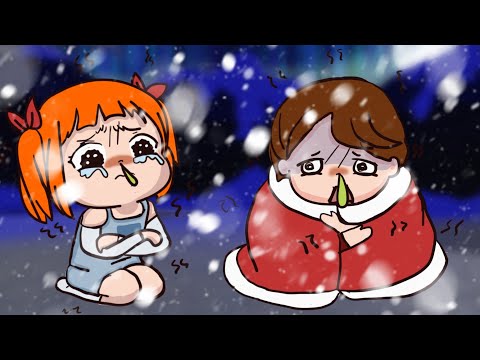 KARLI DAĞDA MAHSUR KALDIK🥶😱