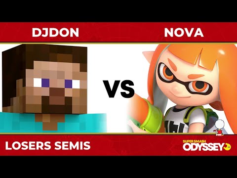 SSO 85 - DBE | DJDon (Steve) VS Nova (Inkling) - Losers Semis - SSBU Ultimate