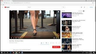 Shortcut key to Play Youtube Videos in Full Screen on Any Browser