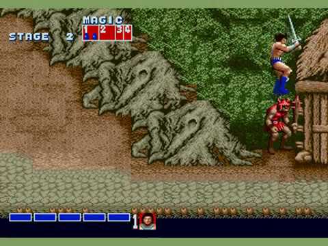 Golden Axe Glitch - Long Moan in a bind