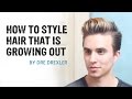 How To Style Hair Growing Out | Ditching the ...