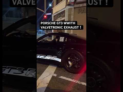 PORSCHE GT3RS GETTING ROWDYYY #reels #shorts #porsche #viralvideo