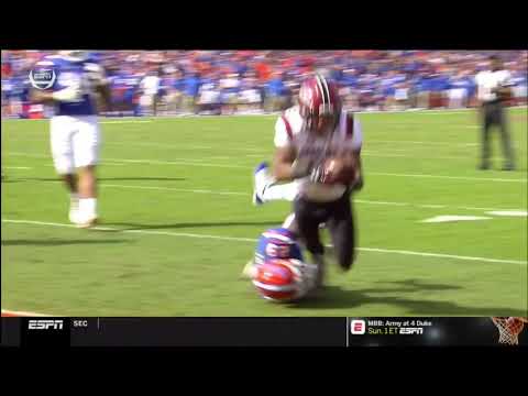 2018 USC vs Florida - Rico Dowdle 4 Yd Touchdown Run