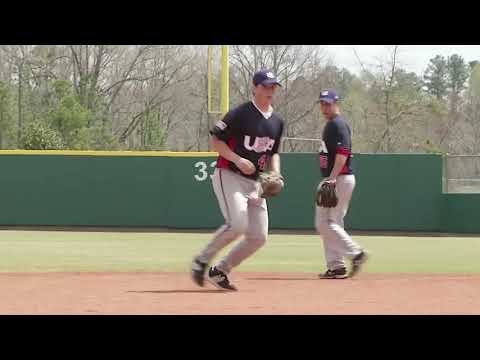 2nd Baseman Drop Step Throw