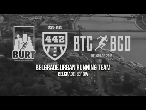 Belgrade Urban Running Team - Bridge The Gap Belgrade 2016