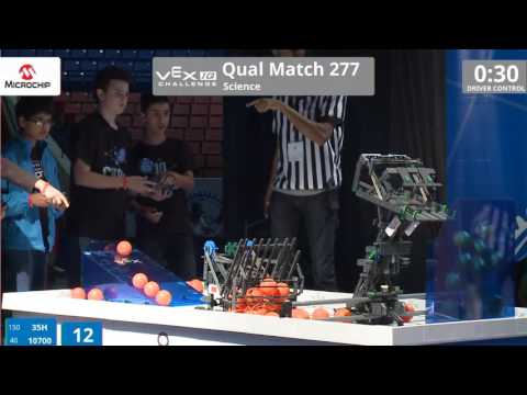 VEX Worlds 2016 - VEXIQ Middle School - Science - Qual 277 (35H 10700) 108