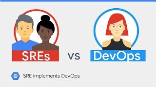 Download the video "What's the Difference Between DevOps and SRE? (class SRE implements DevOps)"