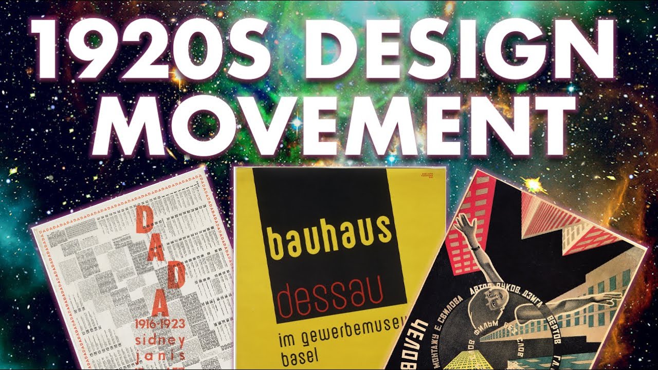 1920s Design Movements – Dada, Constructivism, Bauhaus & New Typography