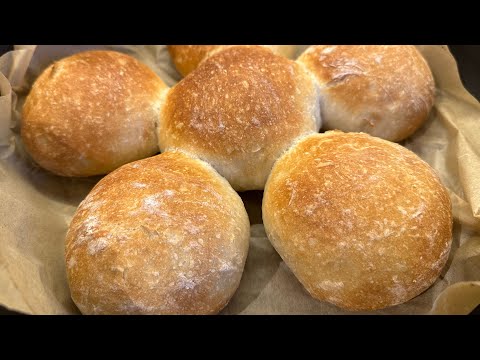 No Knead Bread Rolls | Easy Recipe That Anyone Can Make!