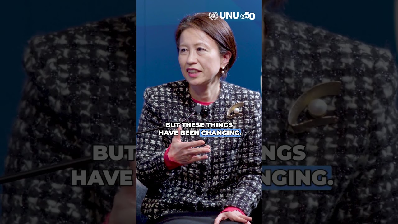 Gradual Social Change – Yuka Ando | #UNUConversationSeries #Shorts