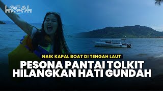 Pesona Pantai Tolkit, Berburu Kuliner Tradisional sampai Naik Kapal Boat di Tengah Laut