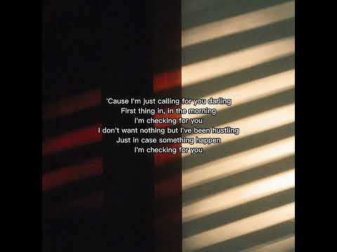 R city - Checking for you (lyrics)