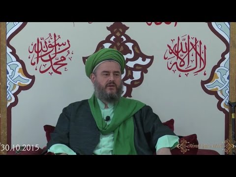 30.10.2015-Şeyh Ahmed Yasin El Bursevi Hz-Cuma Sohbeti ve Hutbesi