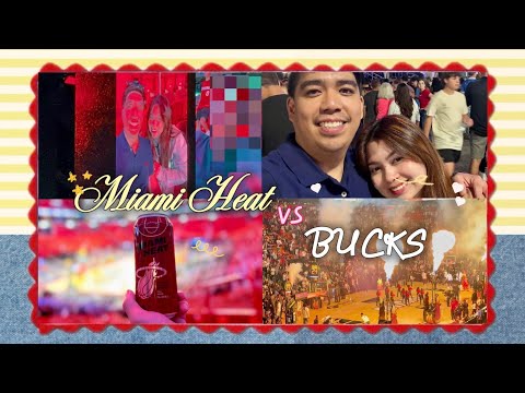 THIS GAME WAS WILD!! Miami Heat vs Bucks | HOME WIN VLOG #thebumbums