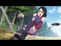 Sarada And Chocho Vs Shin