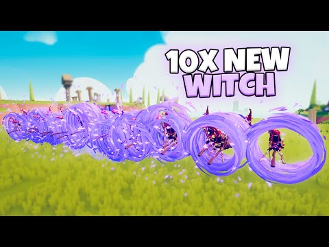 10x NEW WITCH VS EVERY FACTION | TABS UNIT CREATOR UPDATE GAMEPLAY