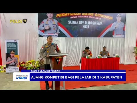 SATGAS MADAGO RAYA GELAR LOMBA BARIS BERBARIS DAN PIDATO GELORAKAN SEMANGAT CINTA NKRI